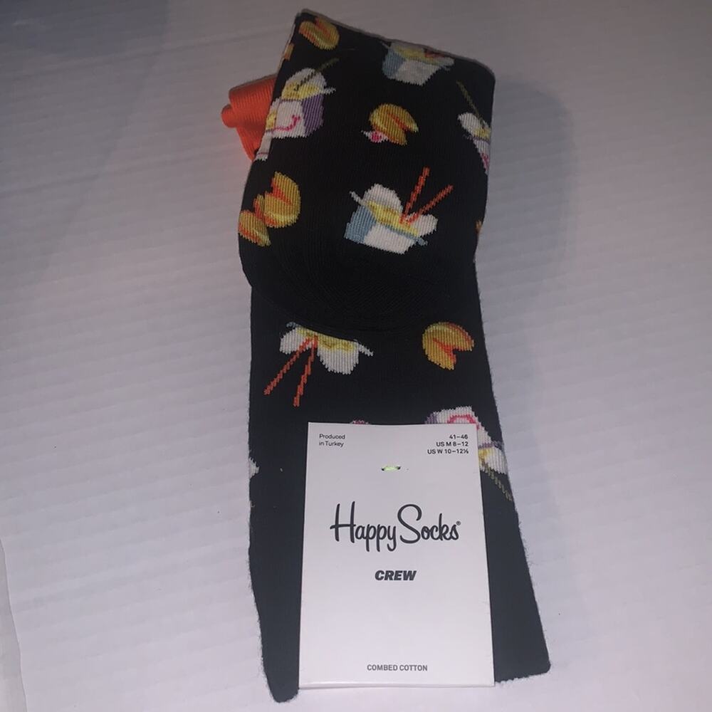 CHINESE FOOD Crew Socks. - Picture 3 of 8